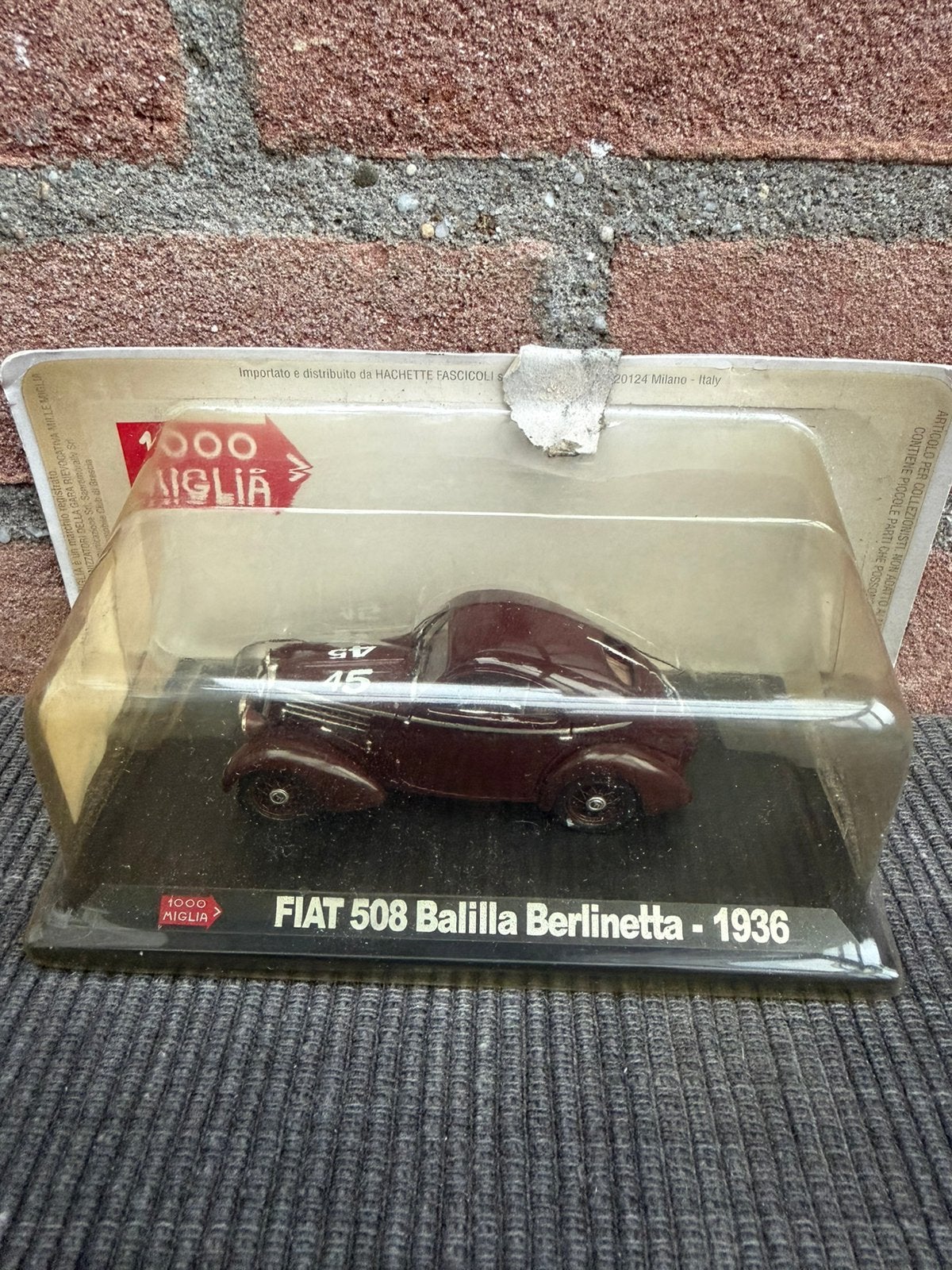 1:43 Fiat 508 Balilla Berlinetta ……. 7,50, Ophalen of Verzenden, Zo goed als nieuw, Auto, Overige merken