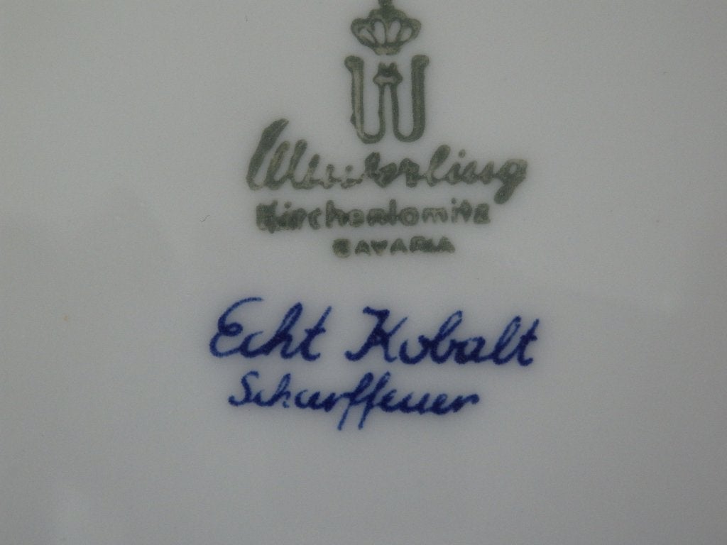 Wilterling  echt kobalt, Ophalen of Verzenden, Zo goed als nieuw, Bord(en), Overige stijlen