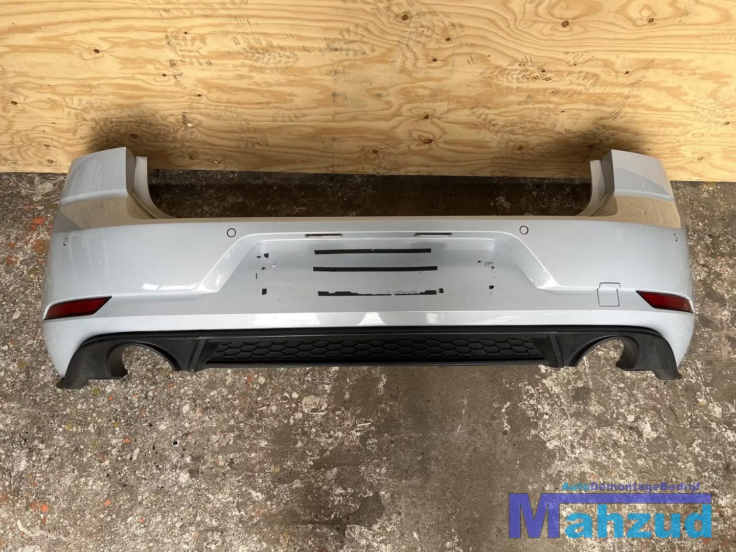 VW GOLF 7 7.5 GTI achterbumper 2013-2019, Gebruikt, Volkswagen, Volkswagen AG, Achter