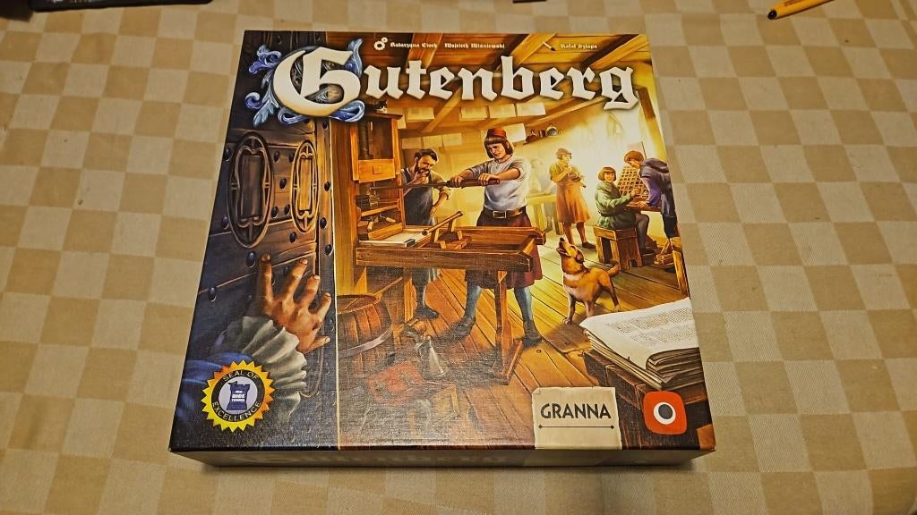 bordspel tactiekspel nieuw Gutenberg strategiespel, Een of twee spelers, Ophalen of Verzenden, Nieuw