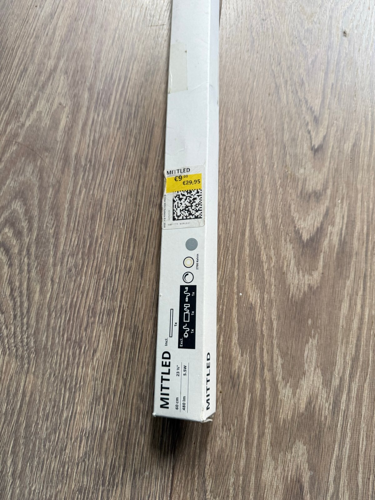 IKEA Mittled LED verlichting 60 cm, Dimbaar, Ophalen, Nieuw, IKEA