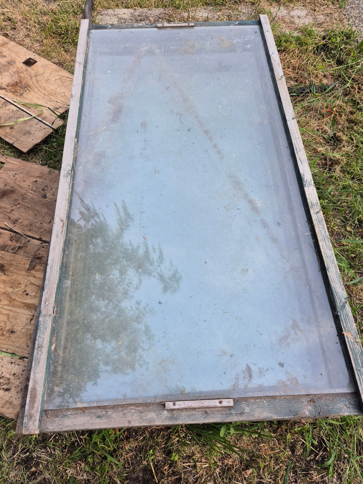 Glasplaten koude kas platen kweekglas, Ophalen, Glas, Aluminium