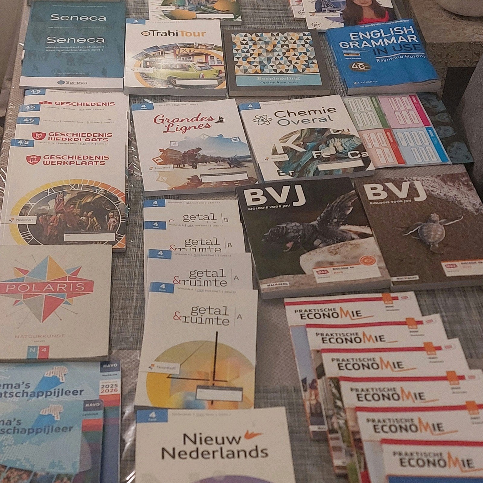 Havo 4 schoolboeken, bijna alles nieuw, complete set, Boeken, Ophalen of Verzenden, Nieuw, HAVO