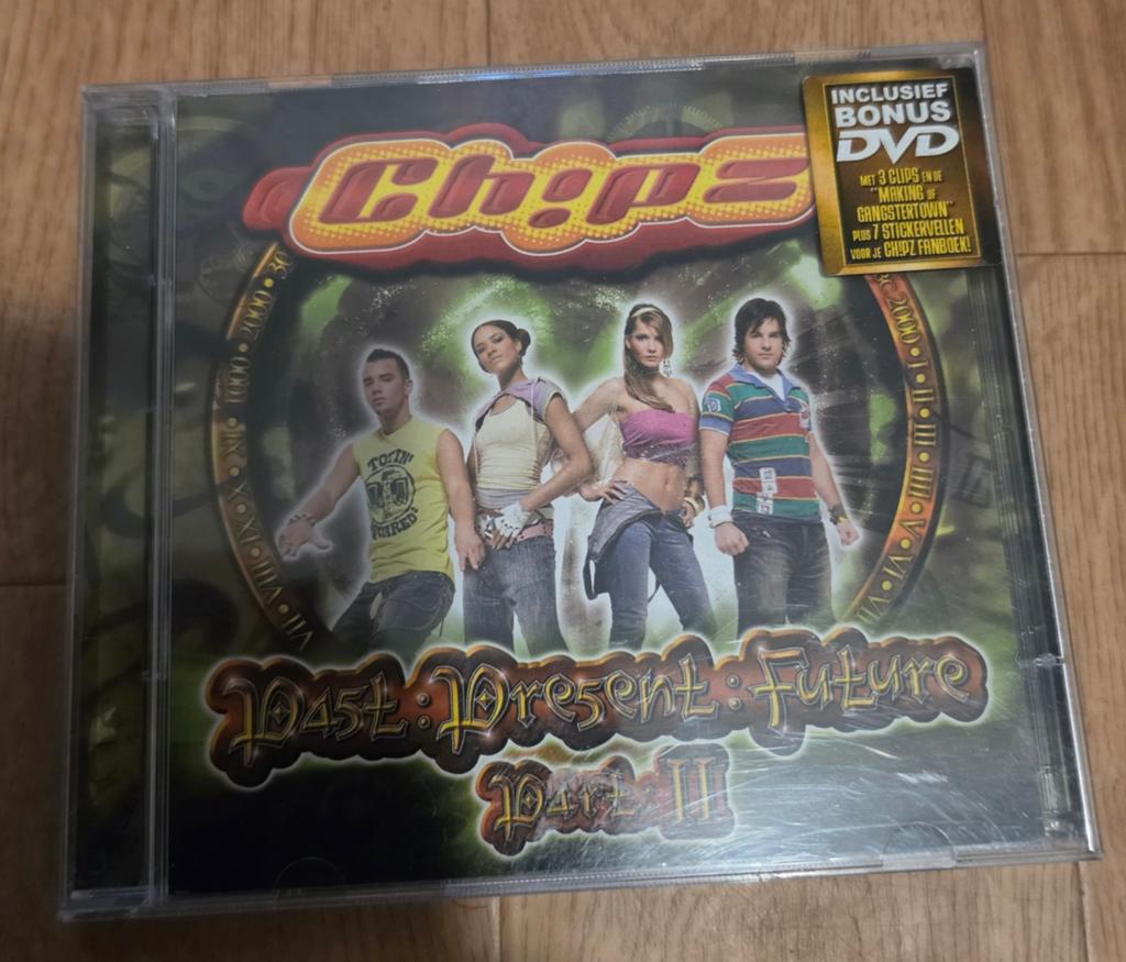 Chipz Past Present Future Part 2 (Cd & Dvd), Ophalen of Verzenden, Zo goed als nieuw