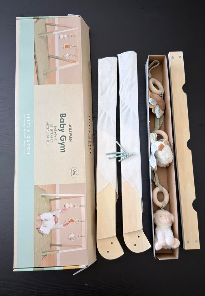 Little Dutch Babygym Little Farm, Kinderen en Baby's, Speelgoed | Babyspeelgoed, Ophalen of Verzenden, Zo goed als nieuw, Babygym