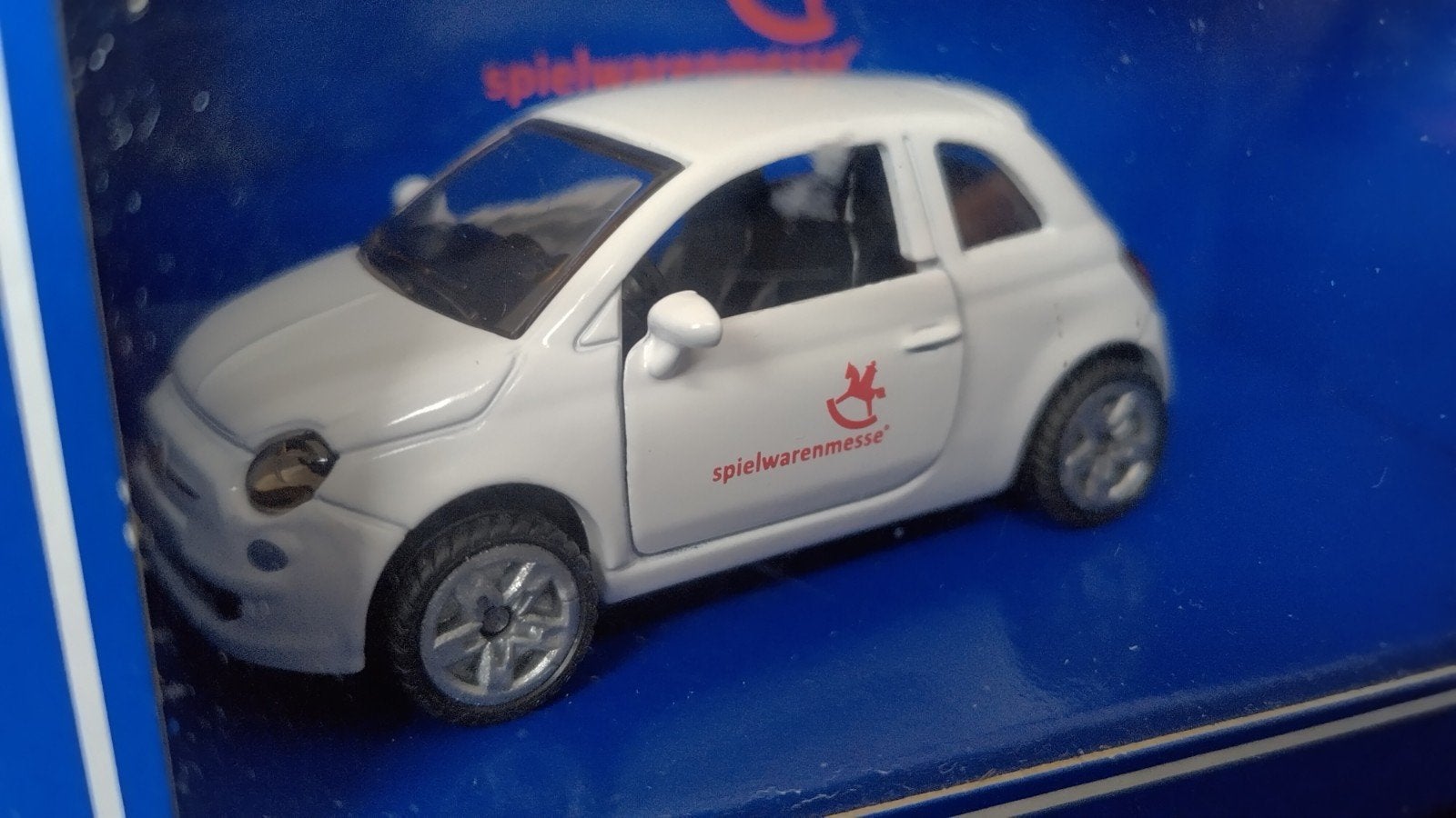 fiat 500 Nurnberg spielwaren Messe 1:55 Siku Pol, Auto, Nieuw, Ophalen of Verzenden, Sieper