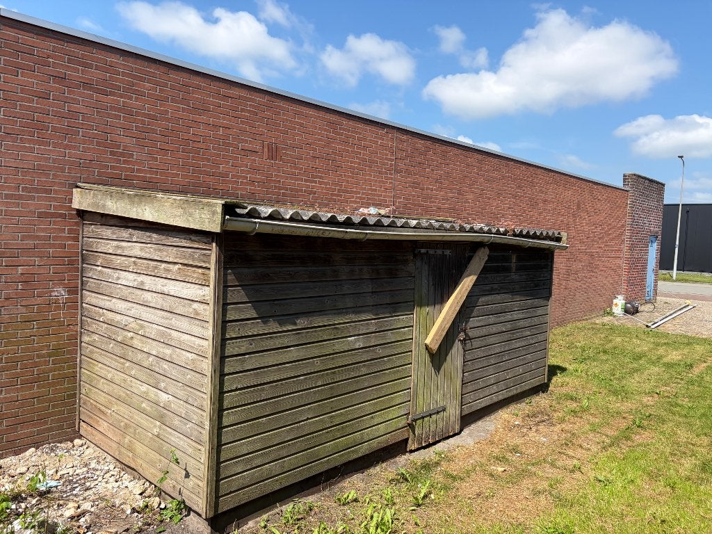 Gratis houten schuur 2mx4m, Ophalen, Gebruikt, Hout, Overige typen