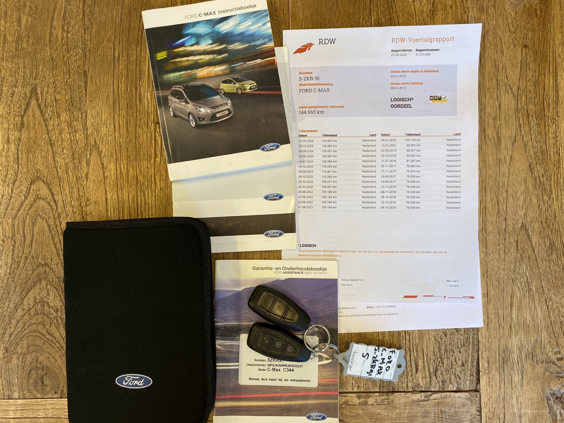 Ford C-MAX 1.0 Edition Plus 145Dkm.NAP, Clima, Navi, CC, PDC, Auto's, Ford, Voorwielaandrijving, Euro 5, Stof, Gebruikt