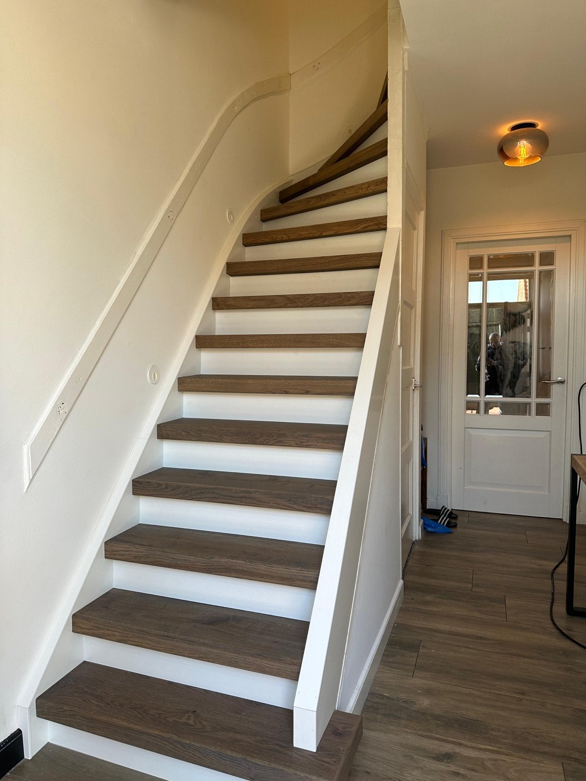 Traprenovatie met hout, Ophalen, Nieuw, 75 m² of meer, Overige typen