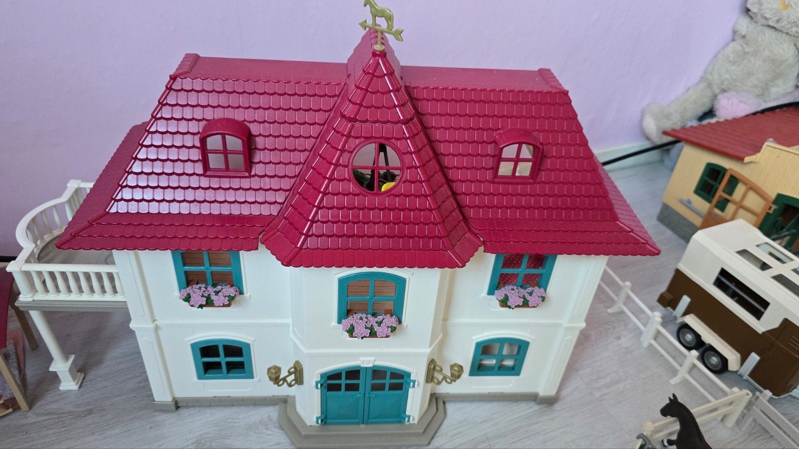 Schleich landhuis, Ophalen of Verzenden, Poppenhuis