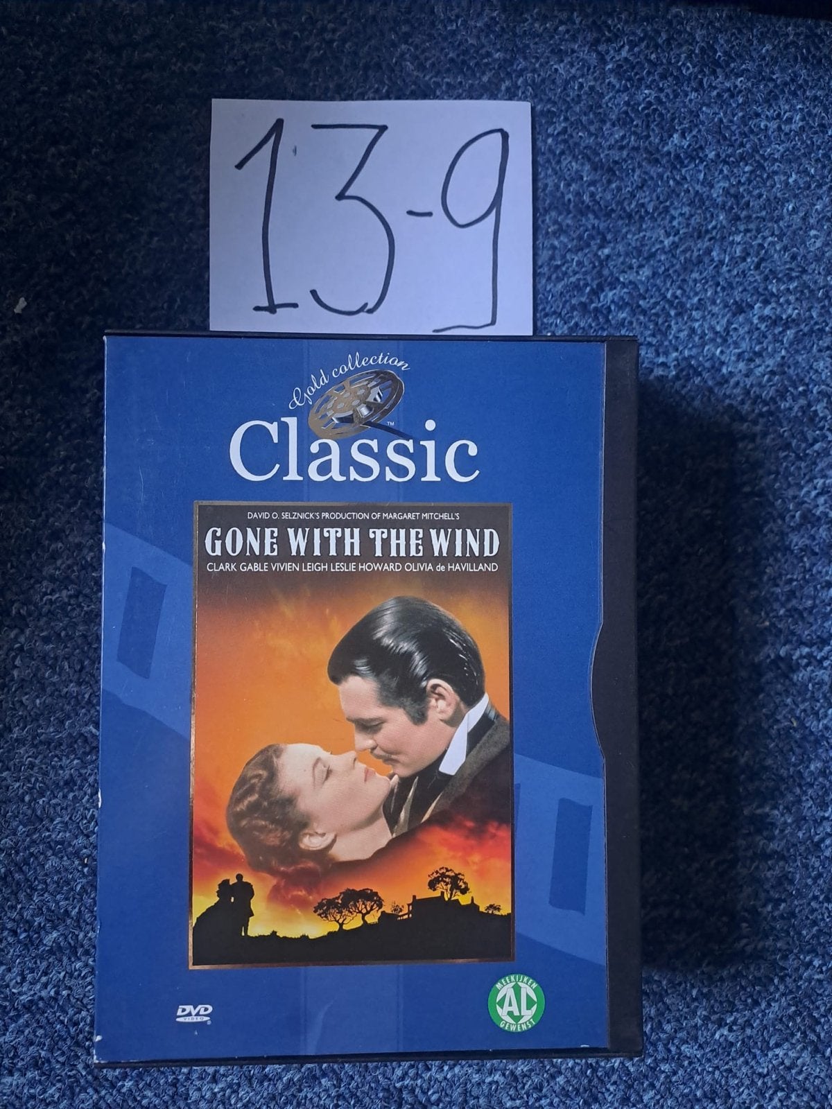 Gone With The Wind - Gold Collection Classic DVD, Engels, Alle leeftijden, Nederlands, Drama
