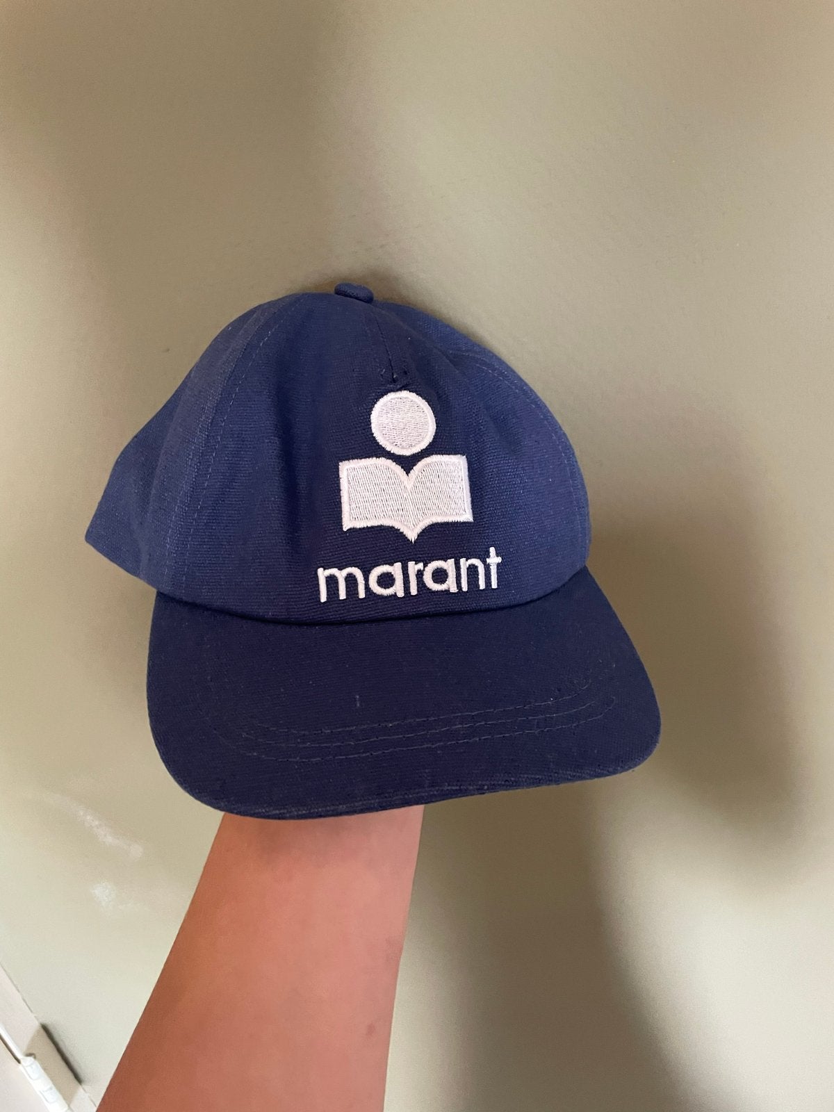 Isabel Marant Pet Donkerblauw Universele Maat, Kleding | Dames, Hoeden en Petten, Zo goed als nieuw, Pet, One size fits all, Ophalen