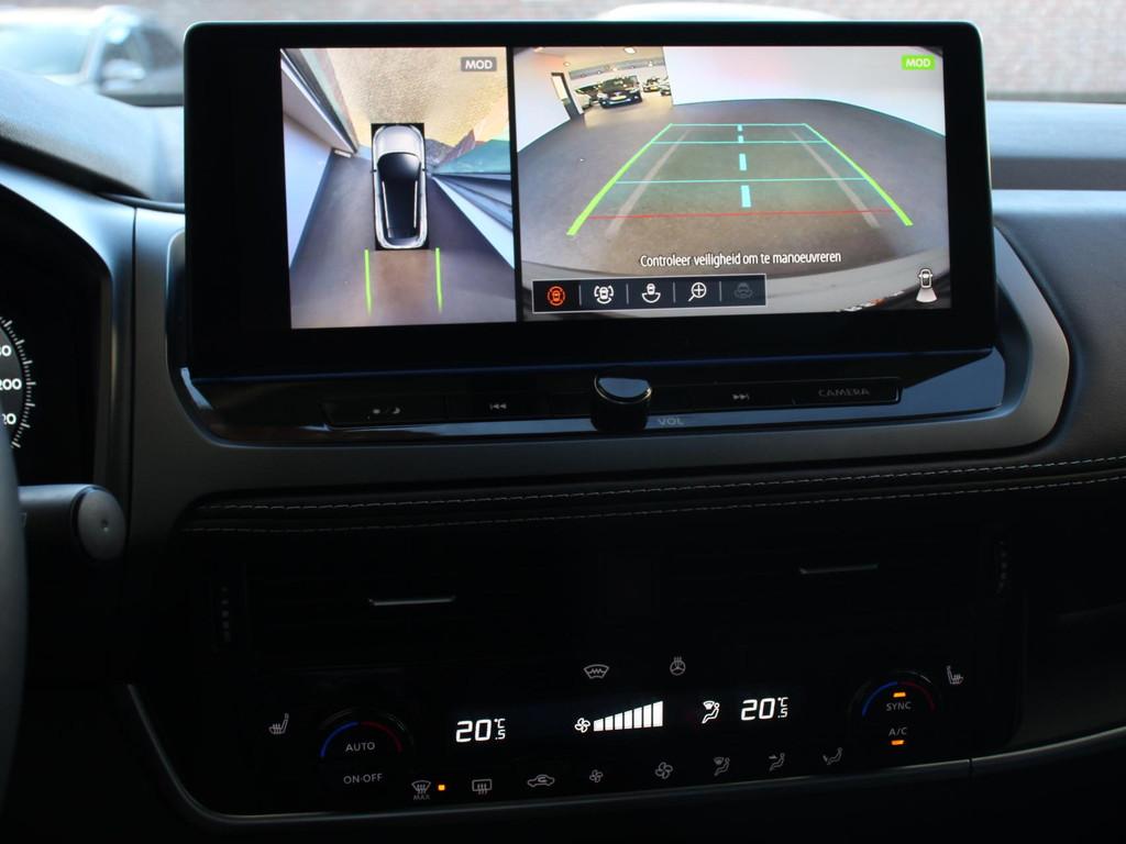 Nissan Qashqai 1.3 MHEV Automaat N-Connecta | DEMO ! | Navig, Auto's, Nissan, 4 cilinders, Leder en Stof, 1365 kg, Bedrijf