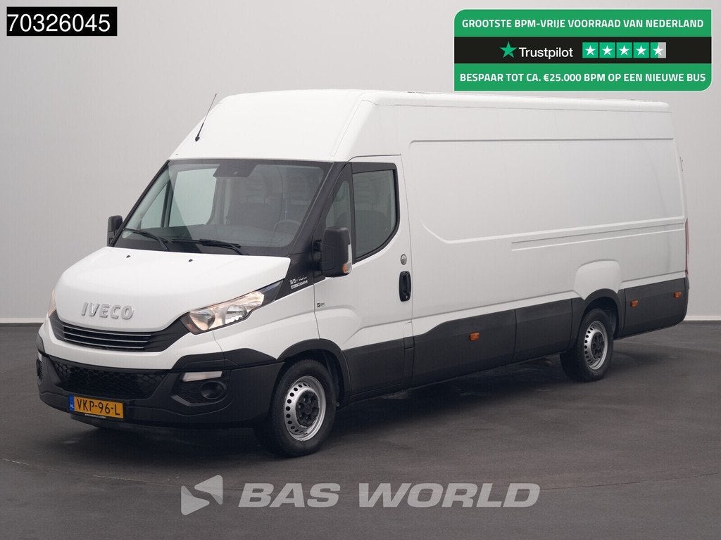 Iveco Daily 35S16 Automaat L3H2 Airco 3,5t Trekgewicht APK 0, Auto's, Automaat, Gebruikt, Euro 6, Iveco