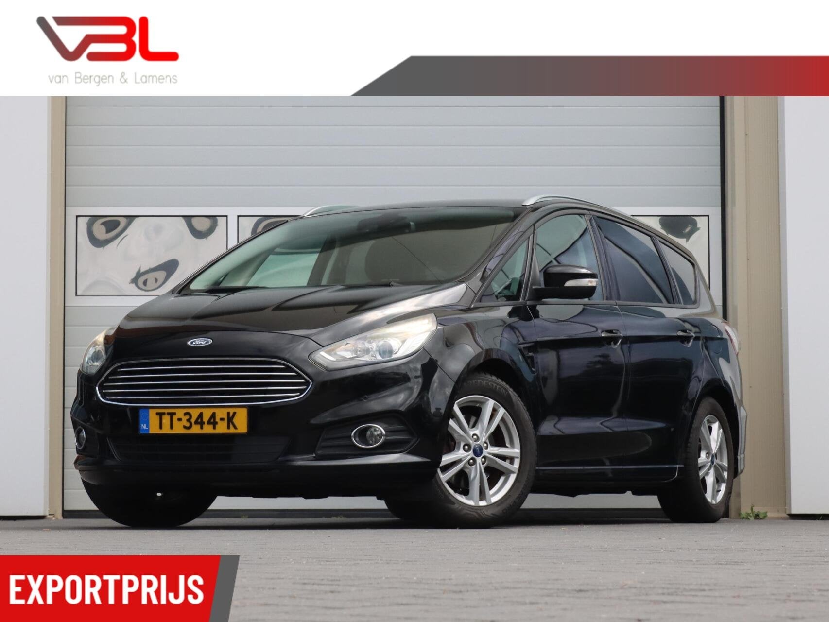 Ford S-Max 1.5 160PK Titanium 7persoons EXPORTPRIJS, Voorwielaandrijving, 4 cilinders, Met garantie (alle), 160 pk