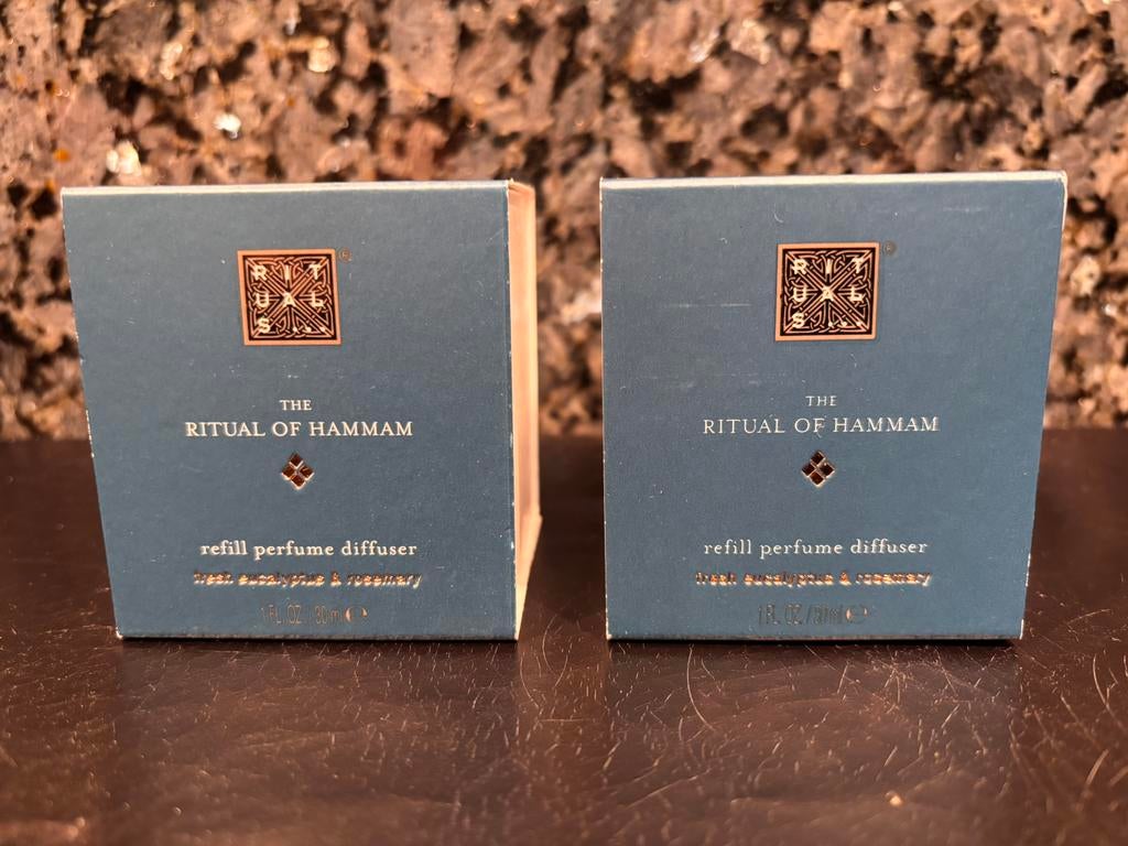 Ritual Hammam Cartridge diffuser 💙 nieuw, Ophalen of Verzenden, Nieuw, Gehele gezicht