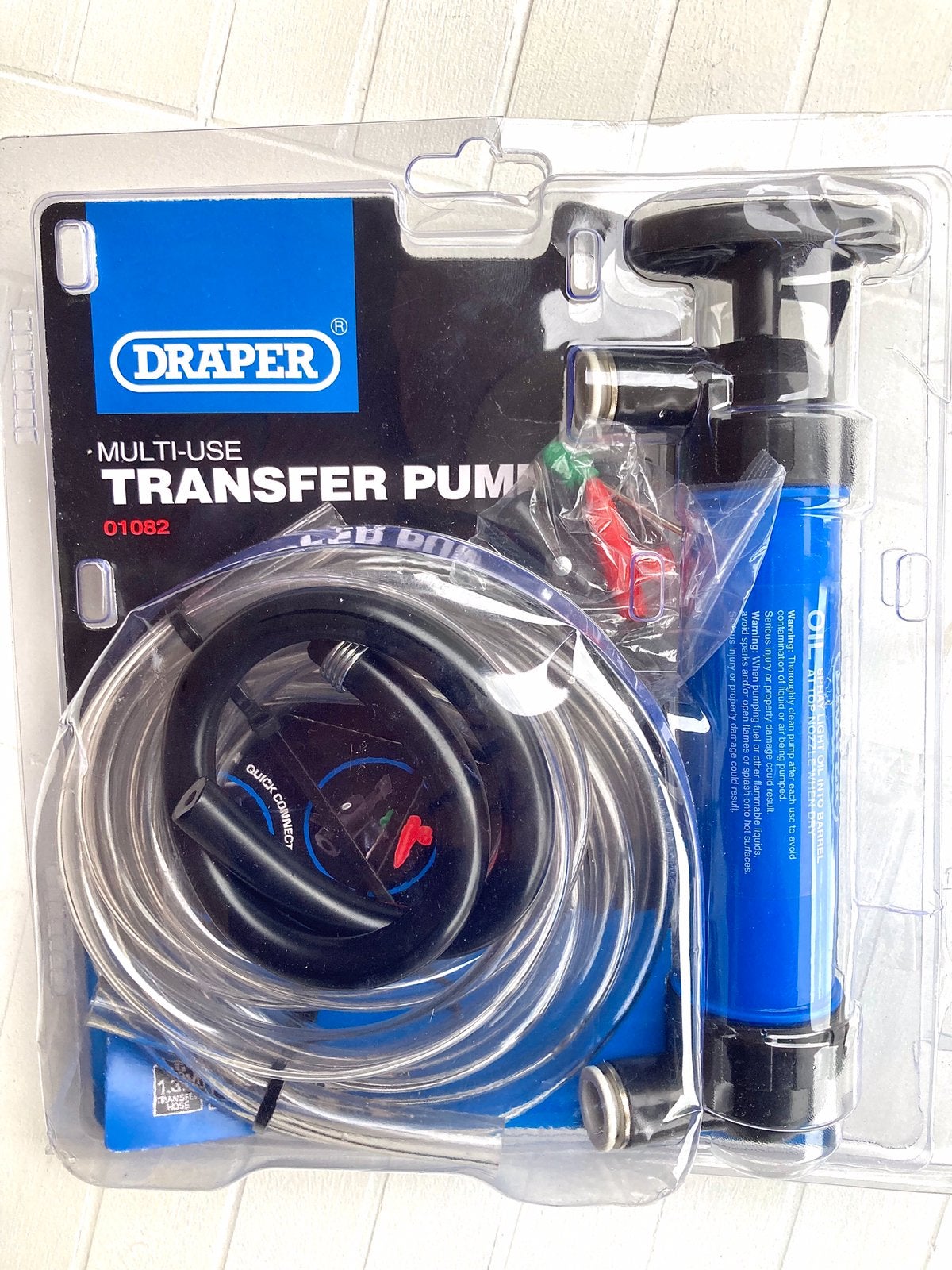 Te koop van particulier een overhevelingspomp € 10,-, Ophalen of Verzenden, Zo goed als nieuw