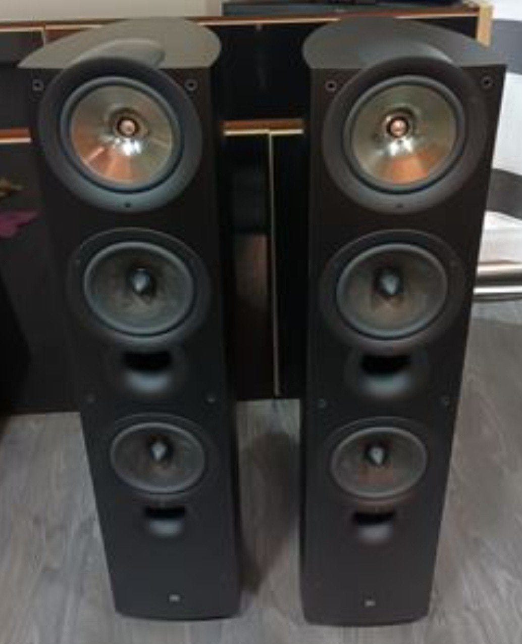 Kef iQ9 Luidsprekers In top staat Blak Ash, Ophalen