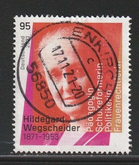 Duitsland 2021 Michel nr. 3625, Verzenden, 1990 tot heden, Gestempeld