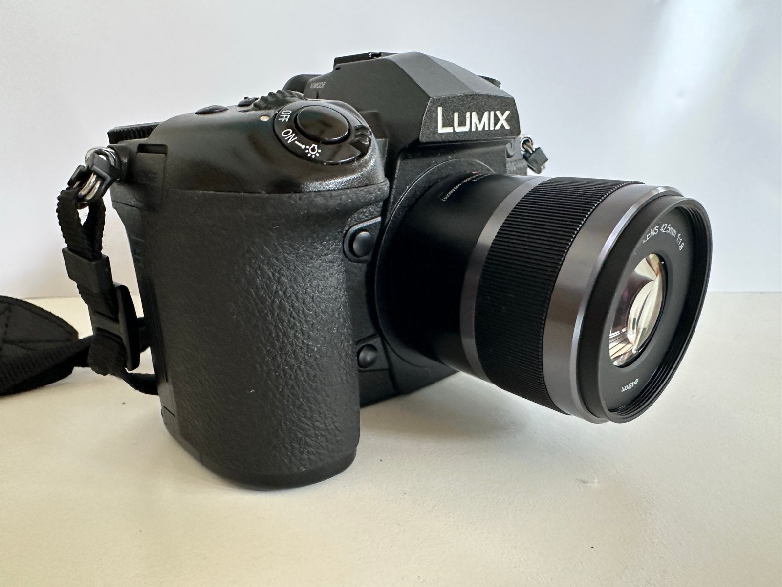Panasonic Lumix DC-G9 met Xiaoyi 42.5mm f/1.8 lens, Audio, Tv en Foto, Gebruikt, Panasonic, Beeldstabilisatie, Accu