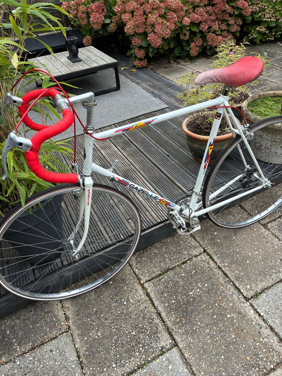 Vintage Gazelle racefiets Olympia, Ophalen, 28 inch, Gebruikt, 57 tot 61 cm
