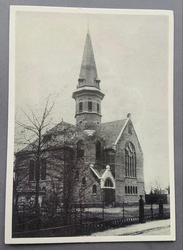 Geref. Noorderkerk Ede anno 1903 repro., Ophalen of Verzenden, Voor 1920, Ongelopen, Gelderland