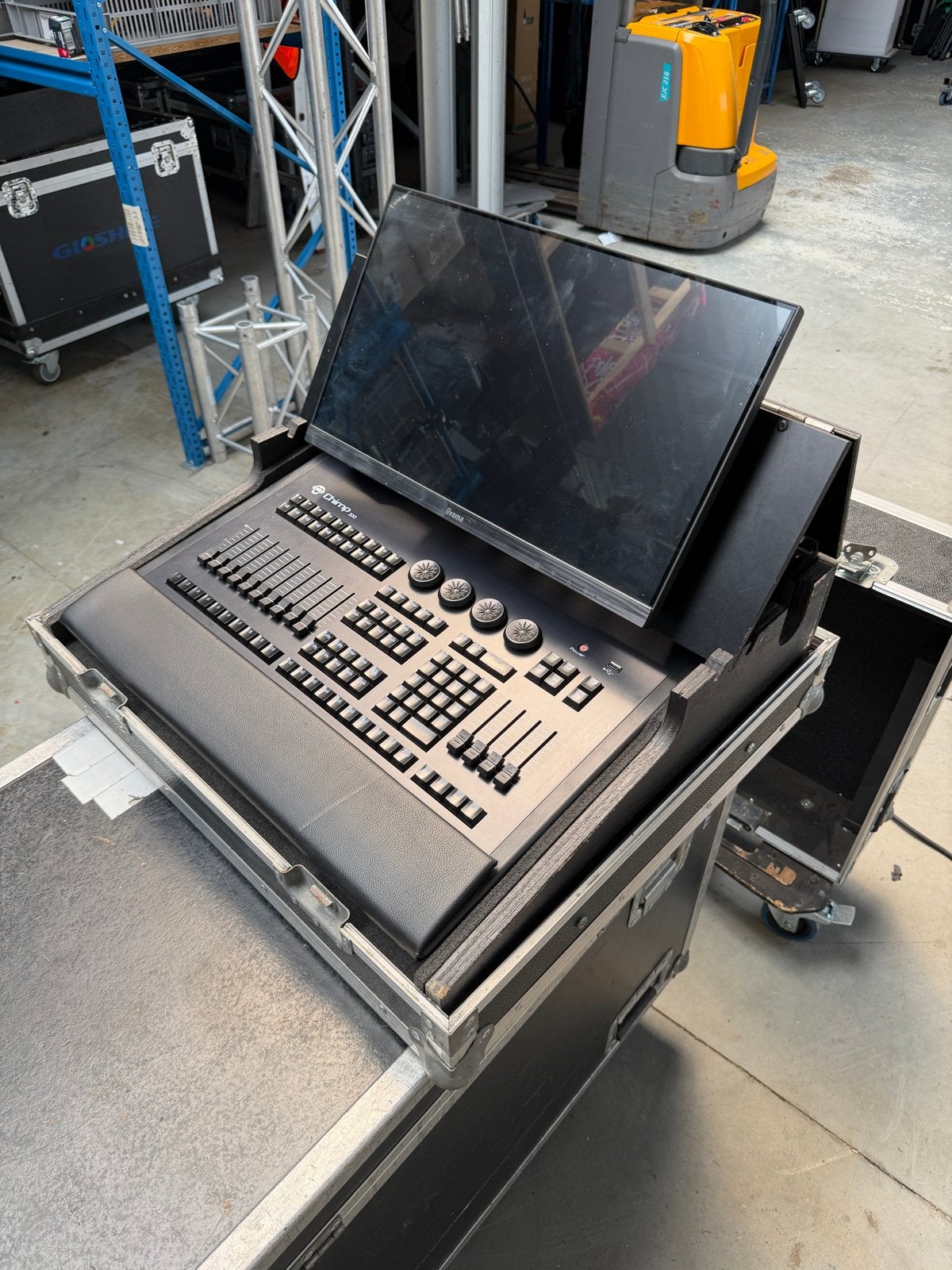 Infinity Chimp 100.G1 Lichtsturing in Flightcase, Ophalen, Gebruikt, Licht