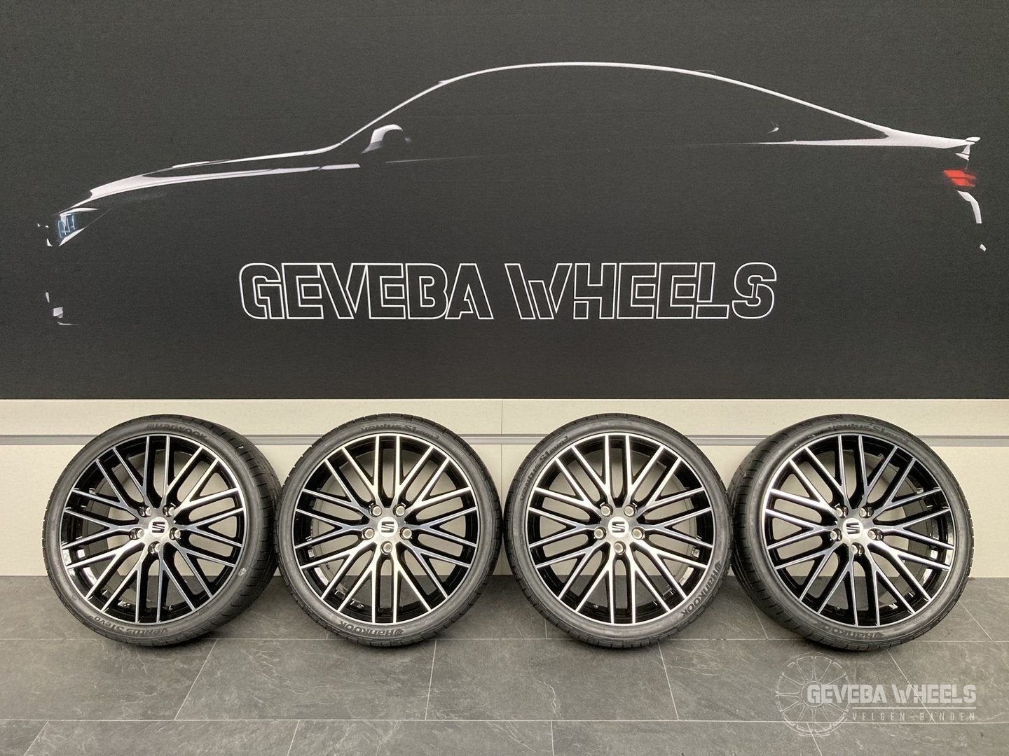 19” originele Seat Leon ST Cupra velgen + banden 5x112 5F0, 19 inch, Gebruikt, -, -