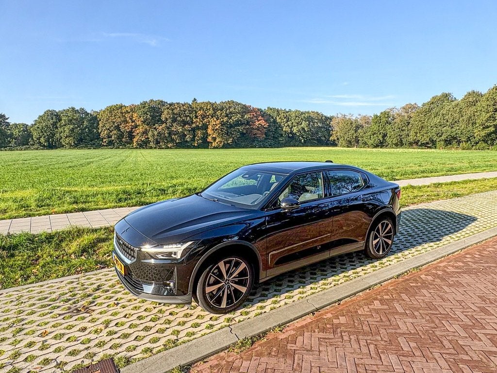 Polestar 2 LRDM Launch Edition 408pk 2021 | SOH 94% | 136dkm, Auto's, Zwart, Origineel Nederlands, Elektrisch, Vierwielaandrijving