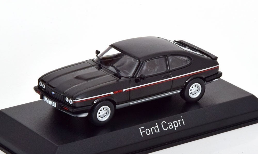 Norev 1:43 Ford Capri MK3 1980 Black, -, Nieuw, Norev, Ophalen of Verzenden