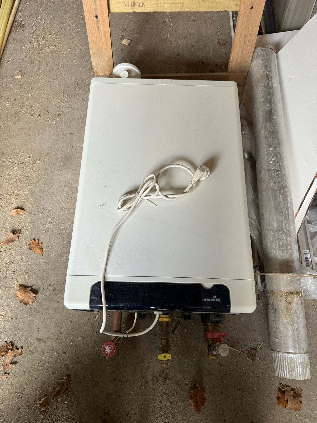Intergas Kompakt Solo HRE 24 CV-ketel (2009) - Alleen verwar, Ophalen, Gebruikt, Cv-ketel of Combi-ketel, Hoog rendement (Hr)
