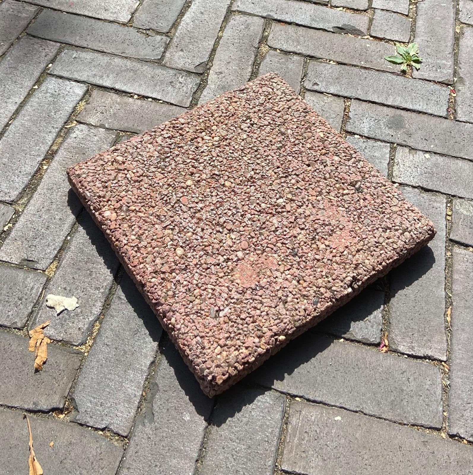GRATIS 29 terras balkon tegels 30 x 30, Ophalen, Gebruikt, Terrastegels