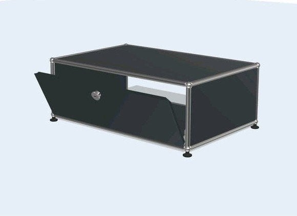 USM Haller kast TV audio hifi salontafel dressoir met klep, Ophalen, 25 tot 50 cm