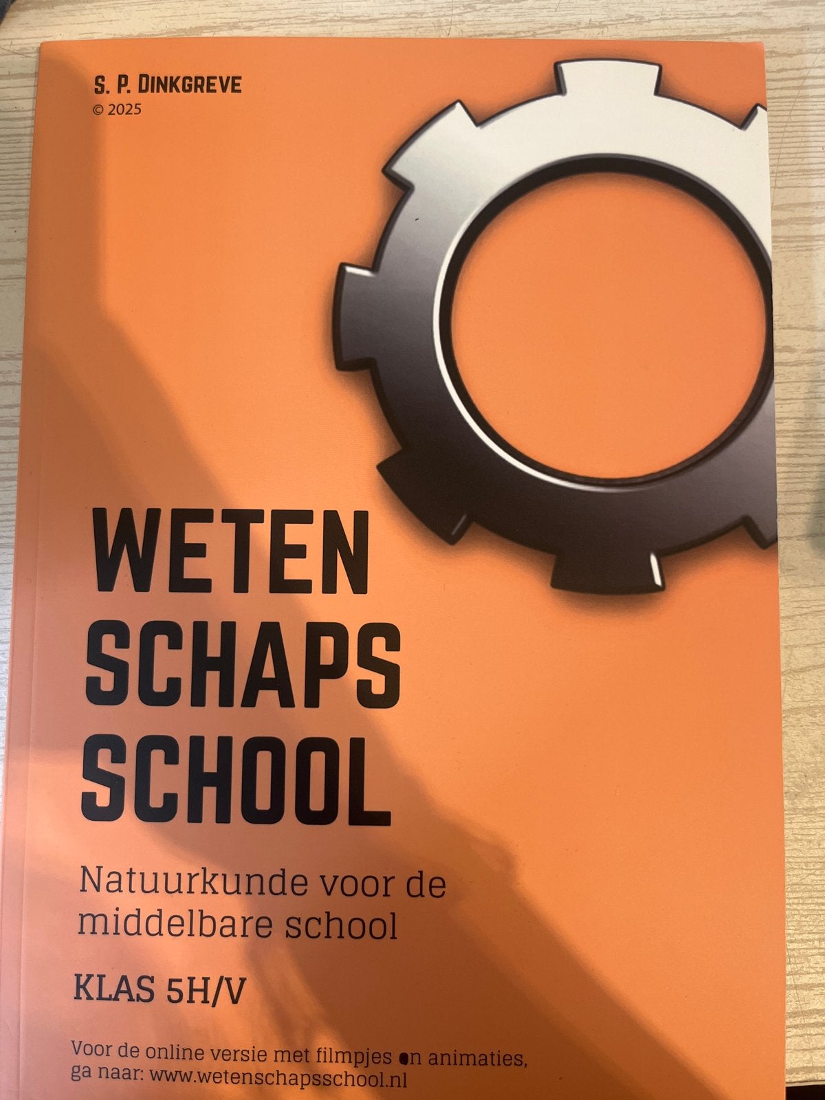 Weten Schaps School Natuurkunde 5H/V - S.P. Dinkgreve, Verzenden, Beta, Zo goed als nieuw, HBO