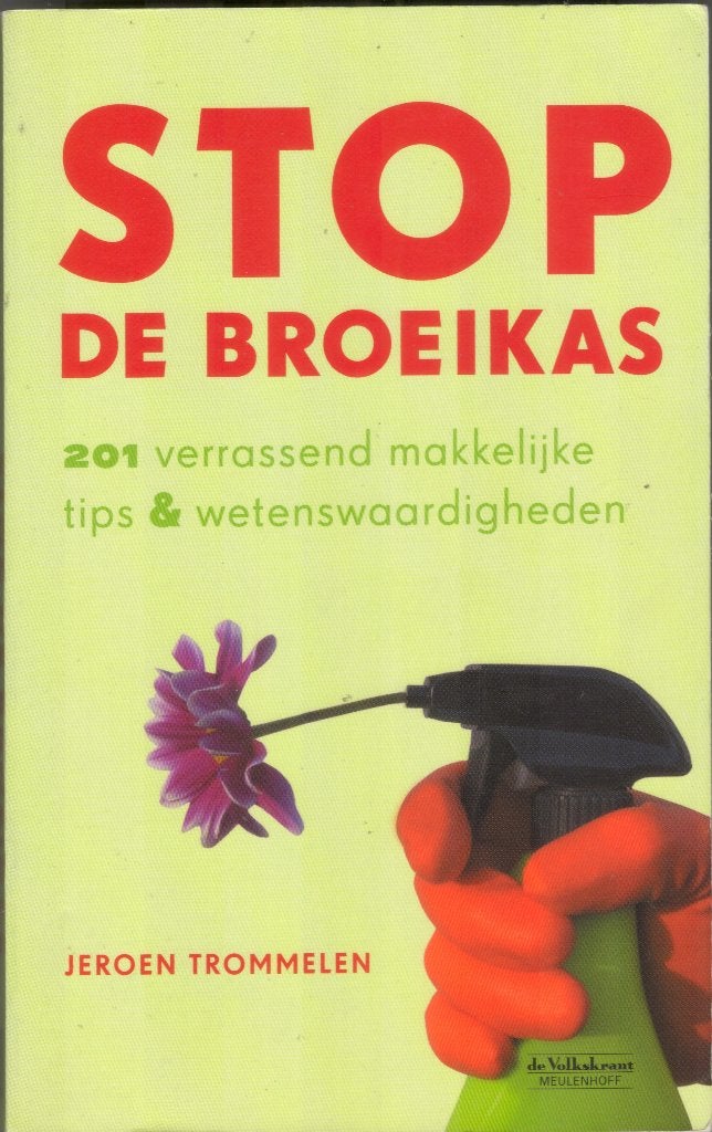 Stop de broeikas - Jeroen Trommelen, Ophalen of Verzenden, Gelezen, Maatschappij en Samenleving, Nederland