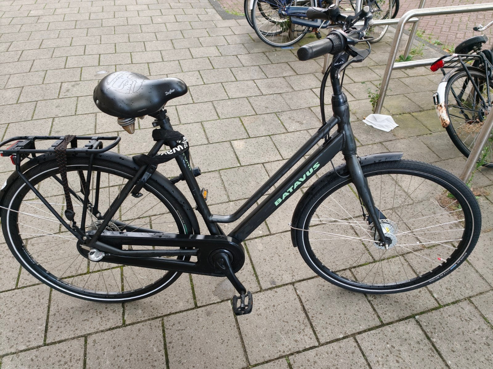 Batavus fonk 3 Damesfiets, Ophalen, Versnellingen, Batavus, Trommelrem