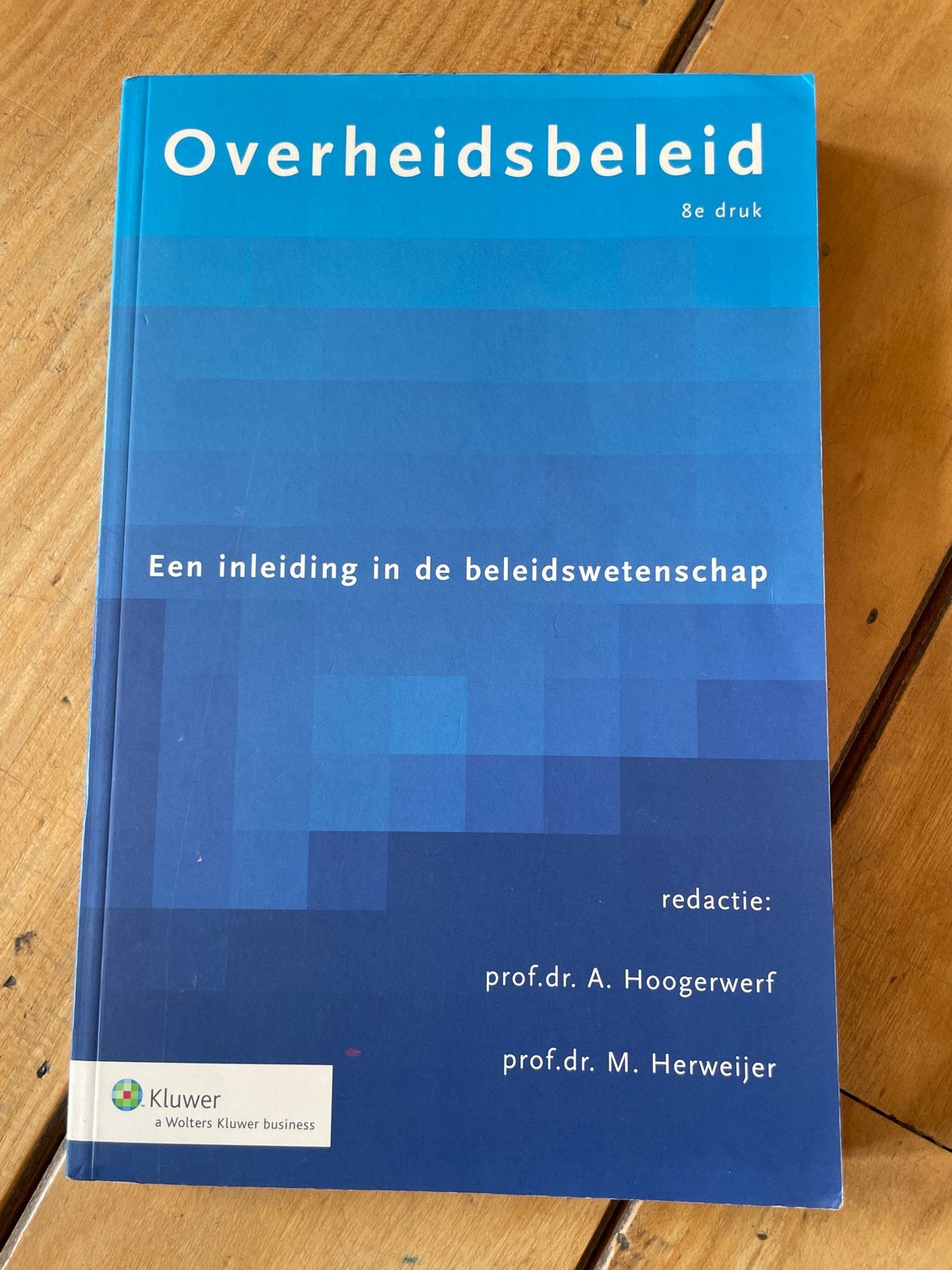 Overheidsbeleid - Een inleiding in de beleidswetenschap, Ophalen of Verzenden, Gamma, Zo goed als nieuw, HBO