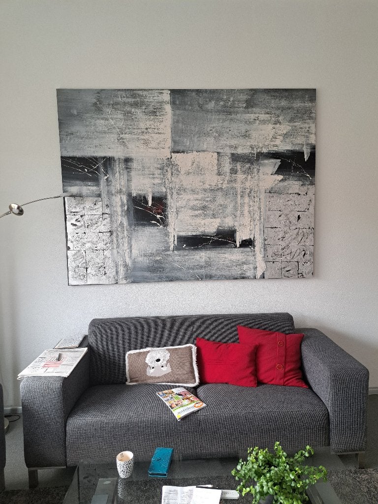 Groot wand schilderij, Ophalen, Zo goed als nieuw, 125 cm of meer, Schilderij