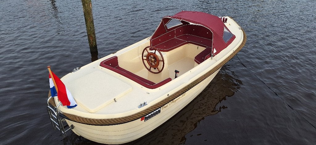 Oud Huijzer 560 sloep | Mercury 15PK 4T in BUN | BJ. 2007, Ophalen, Tender, Rondzit, Zo goed als nieuw