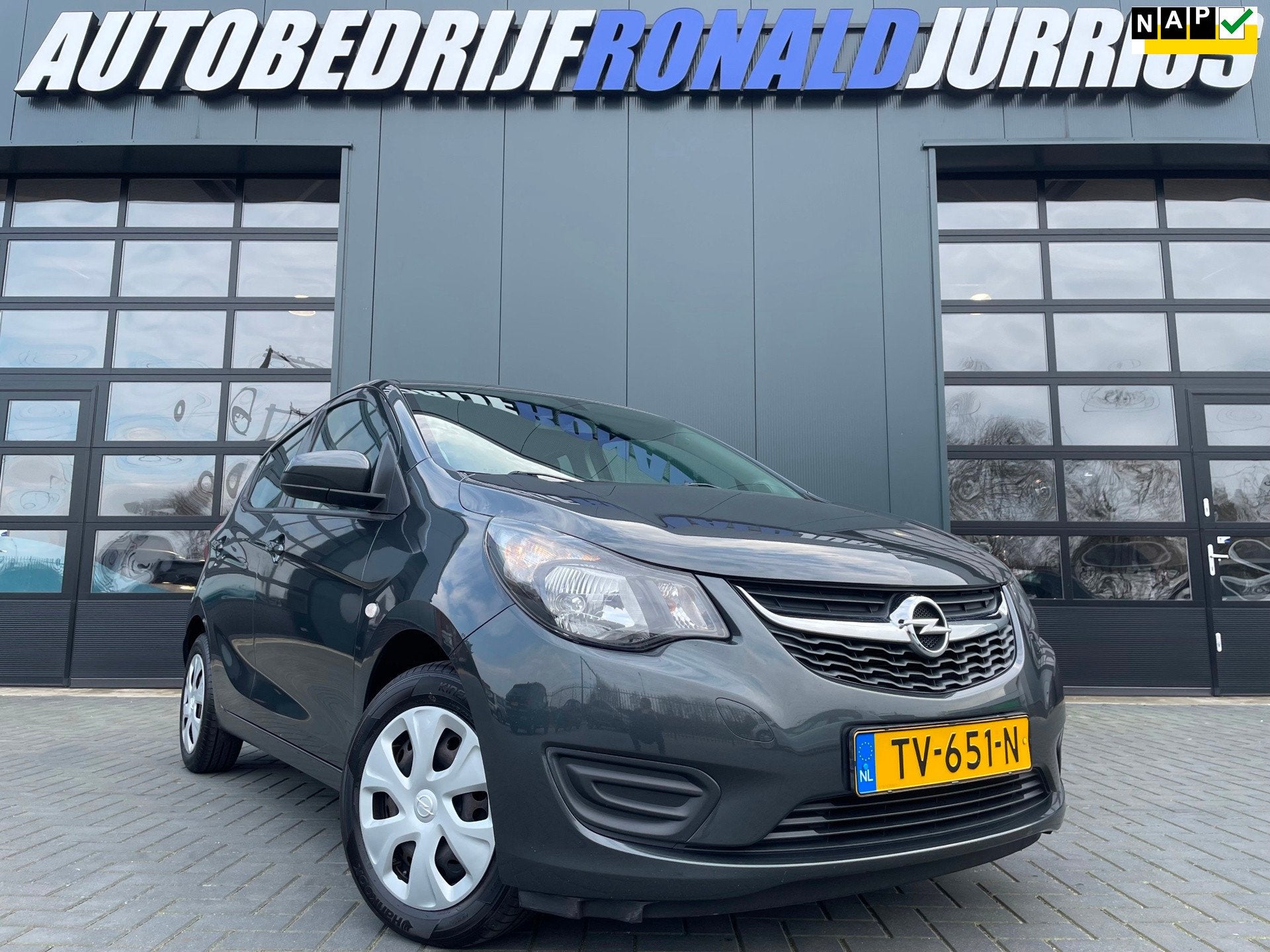 Opel KARL 1.0 ecoFLEX Edition NLAuto/Airco/Cruise/Elc.Pakket, Voorwielaandrijving, Stof, Gebruikt, Origineel Nederlands
