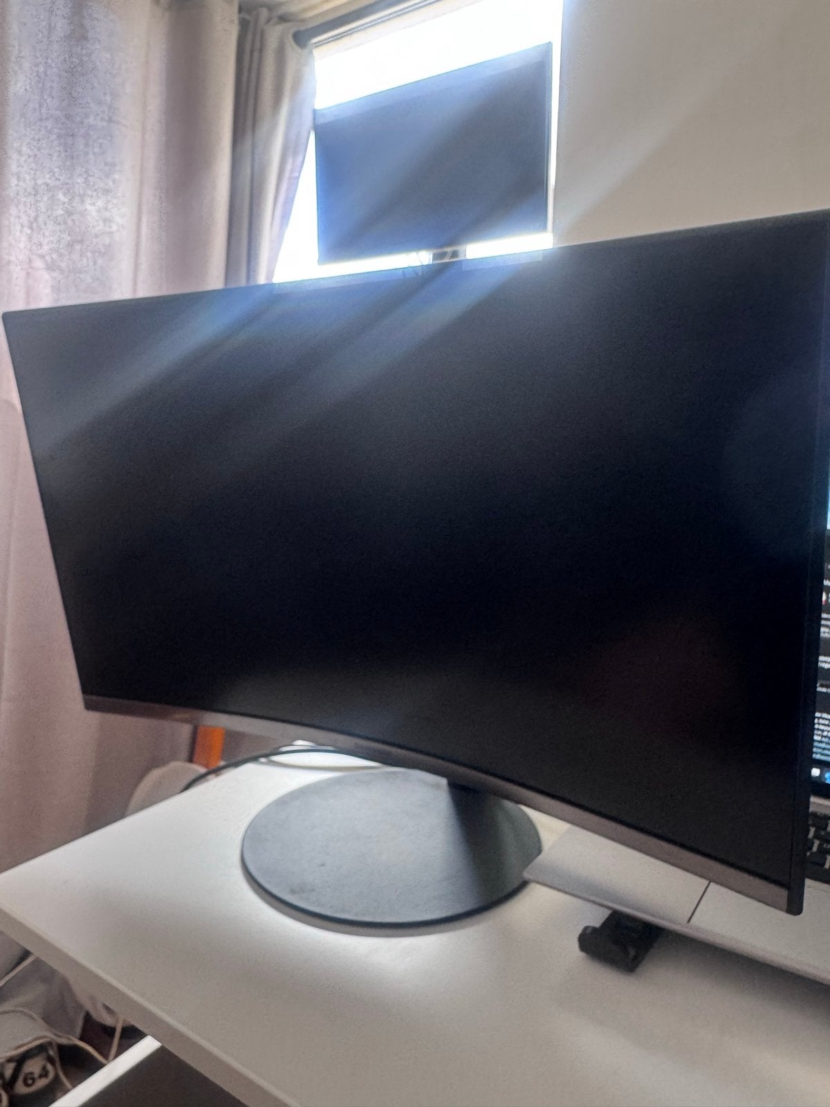 Samsung C24T550FDU 24" Full HD Curved Monitor, HDMI, Curved, VA, Full HD