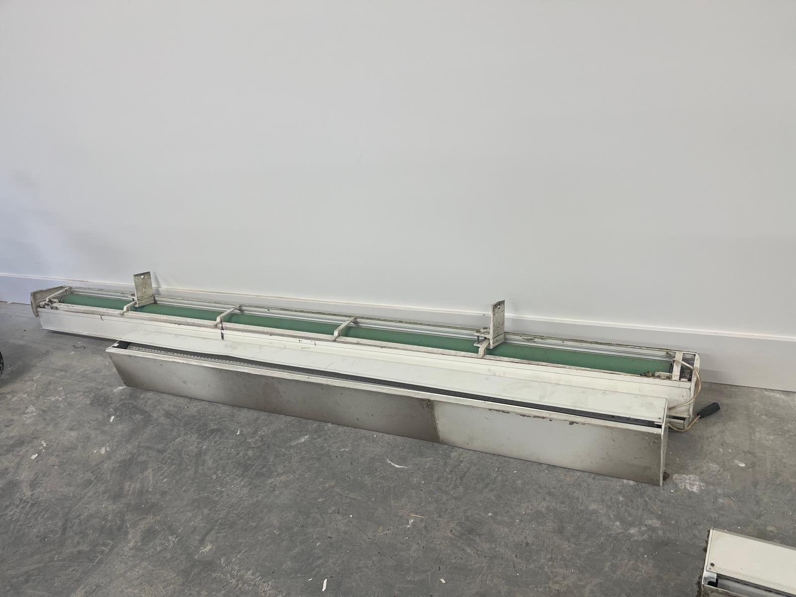 2x Elektrische Rolluiken 230cm 2 stuks, Ophalen, Gebruikt, 200 cm of meer, Wit