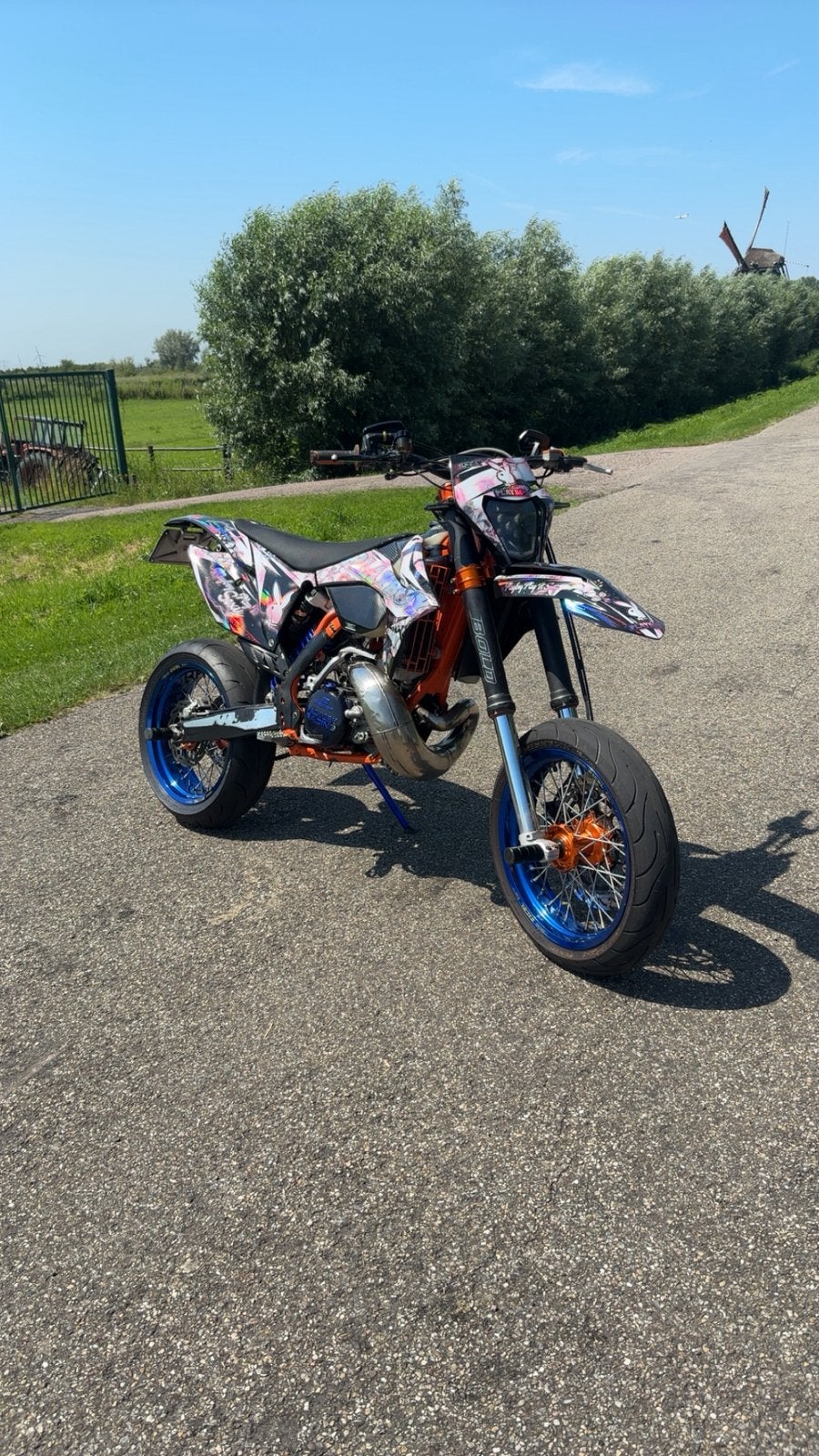 Ktm exc 250 op A1 kenteken, blok slechts 5 draaiuren!!, 250 cc, LED Verlichting, Gebruikt, Particulier