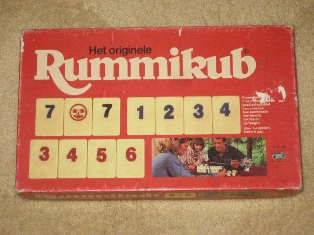 Rummikub reis editie, Ophalen of Verzenden, Gebruikt