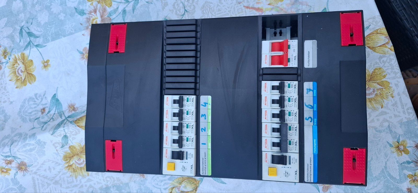 1fase meterkast Attema, Ophalen of Verzenden, Gebruikt