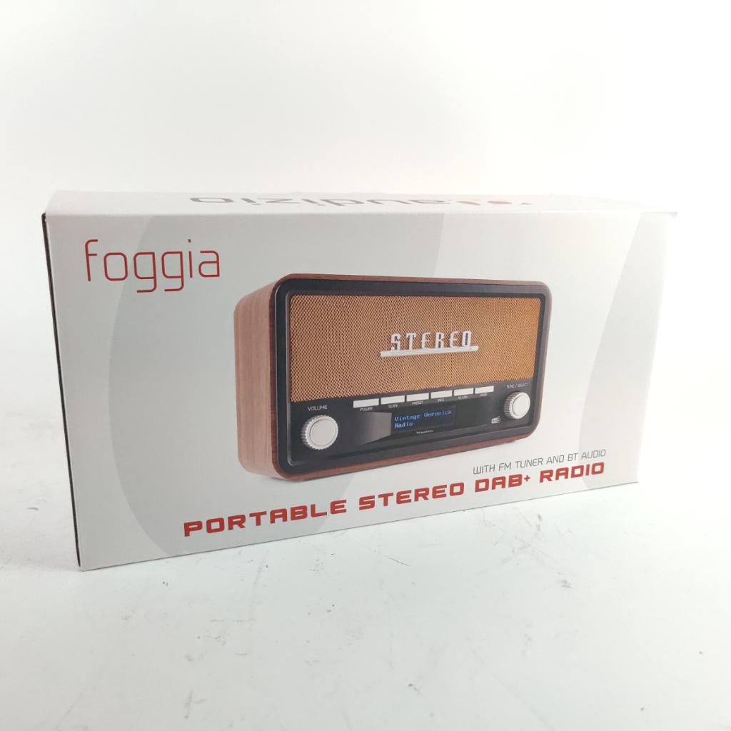 Audizio Foggia Retro DAB, FM, BT Radio NIEUW, Audio, Tv en Foto, Radio's, Nieuw, Ophalen of Verzenden, Bouwradio, X