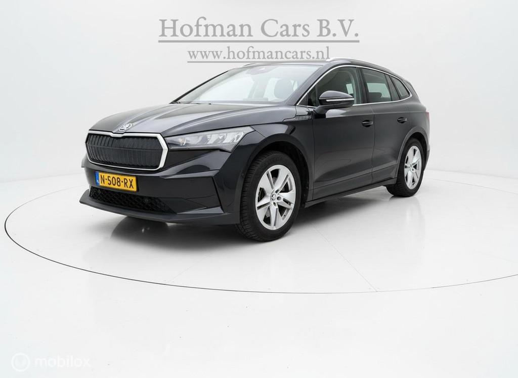 Skoda Skoda Enyaq iV 80 – Zwart – SOH 93.4% - Achteruitr, Gebruikt, 80 kWh, Origineel Nederlands, 204 pk
