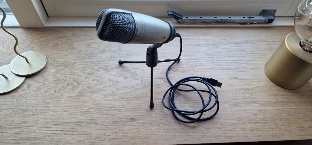 Samson C01U Pro USB Studio Condensator Microfoon, Muziek en Instrumenten, Microfoons, Ophalen, Zo goed als nieuw, Studiomicrofoon