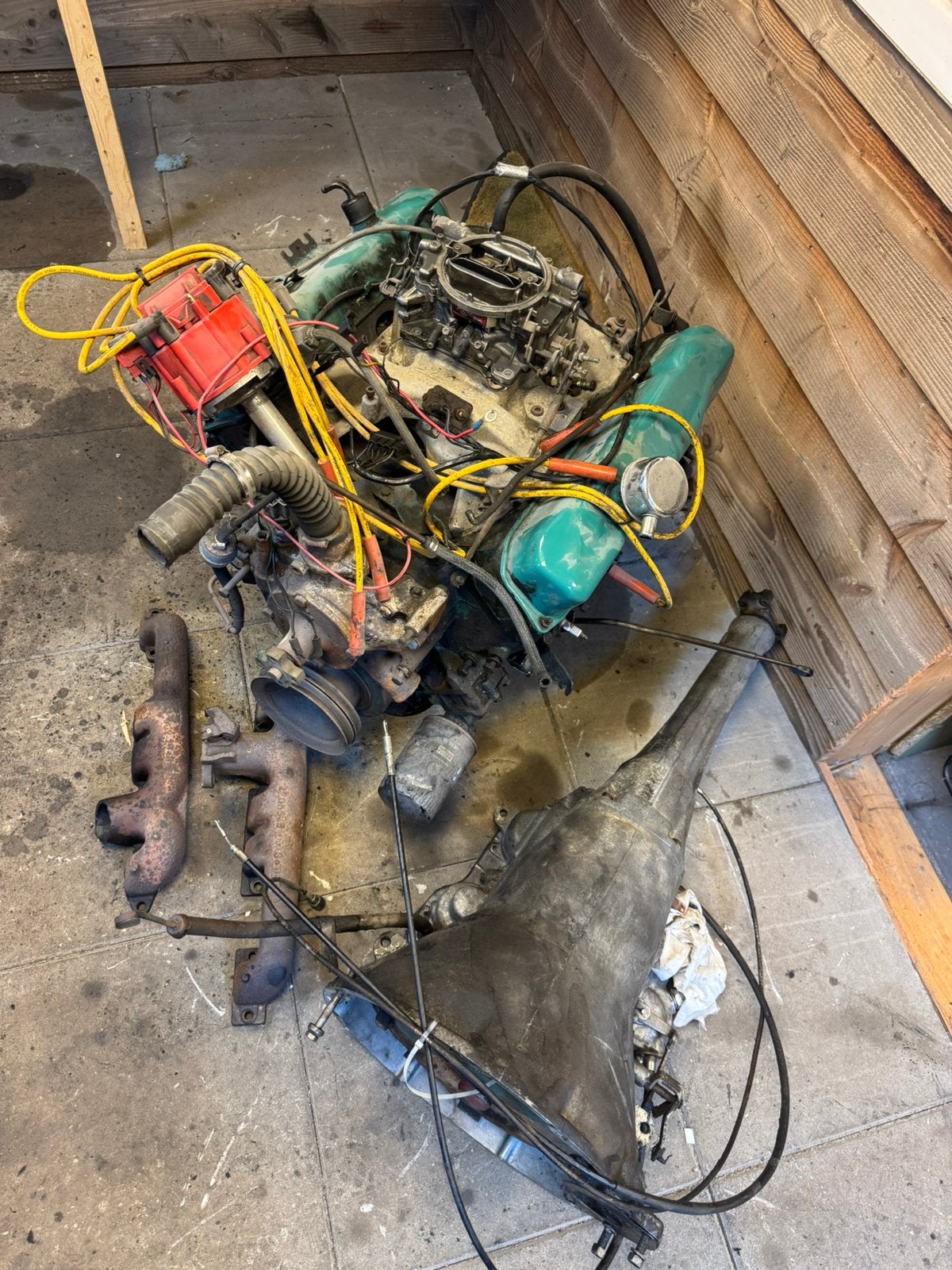 Mopar bickock 413, Ophalen
