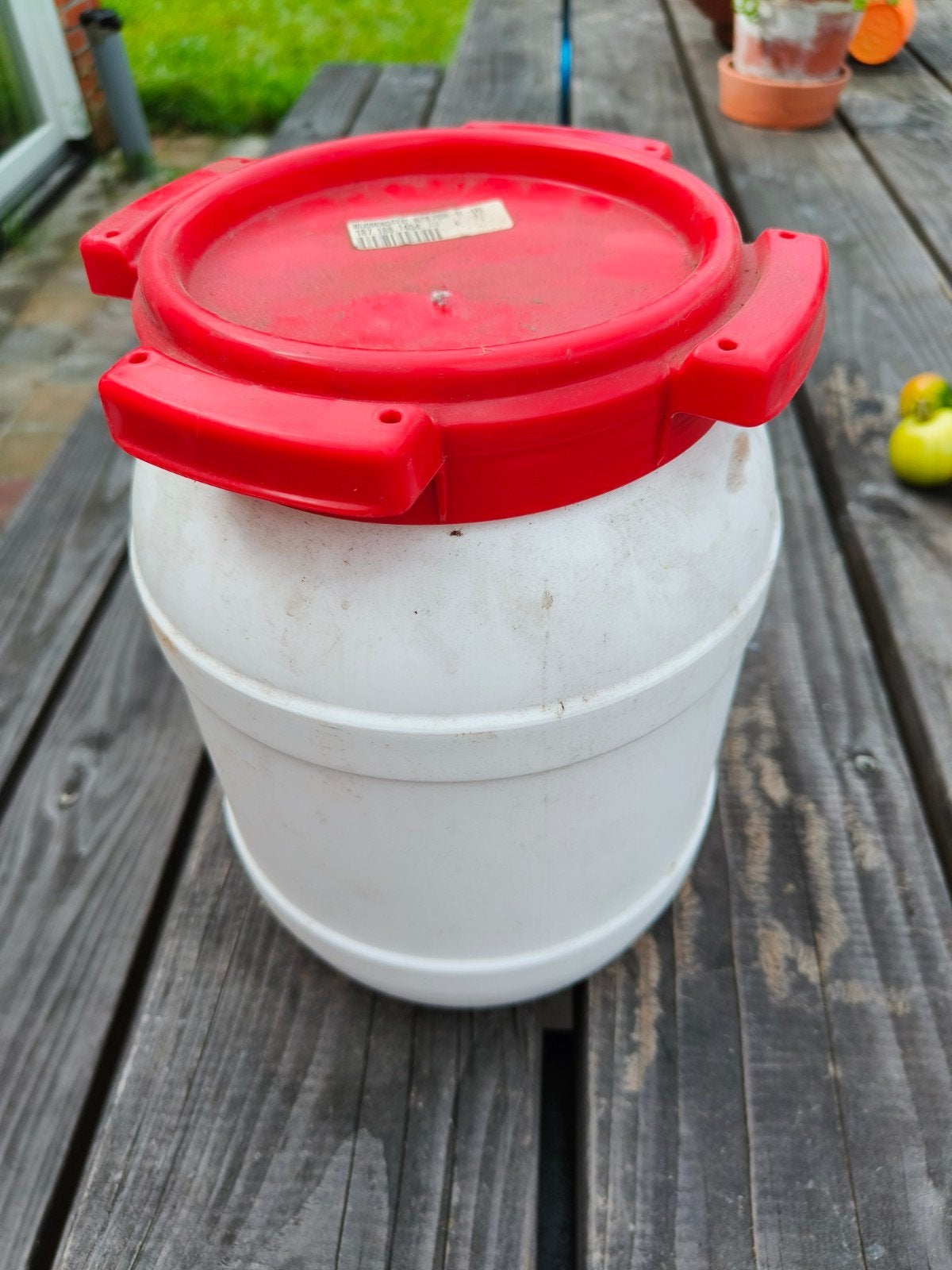 Waterdicht tonnetje 6 liter voor watersport, Ophalen